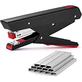 Arrow Plier Stapler Set, Metal Hand Stapler with 2520 Staples | Full Strip, 25 Sheet Capacity, Dual-Mode Anvil, One-Touch Staple Loading, Ergonomic Grip, For Office, School, Packaging