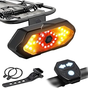 Kit de phare et de feu arrière de vélo, ensemble de lumières