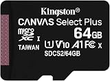 Kingston Canvas Select Plus microSD Card 64 GB UHS-I Class 10 SDCS2 view 2