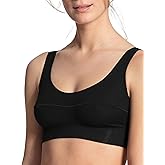 Calida Women's Elastic Cotton Bustier – Soft & Breathable Everyday Bra, Sporty Comfort Fit, 94% Cotton, Wireless
