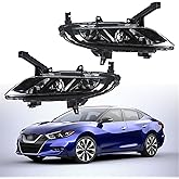 WFLNHB Fog Lights Assembly Replacement for Maxima 2016-2019 Driving Lamps Fog Lights Driver and Passenger Side