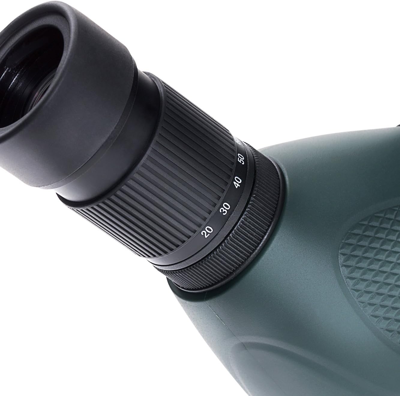 Praktica 20-60 x 80mm FMC Highlander Angled Spotting Scope with Tripod - Green, PRA120, 20-60x80mm - Image 4