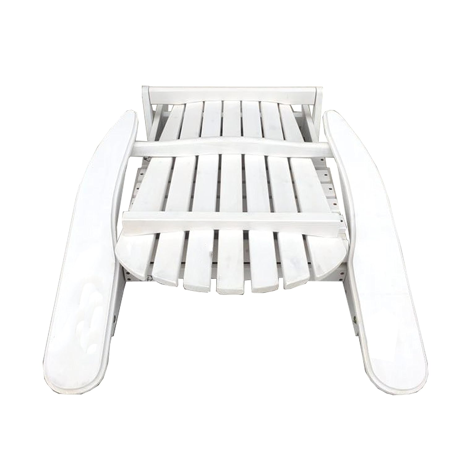 Carabelle Patio Outdoor Lawn Garden Deck Villaret Adirondack Wood Chair White