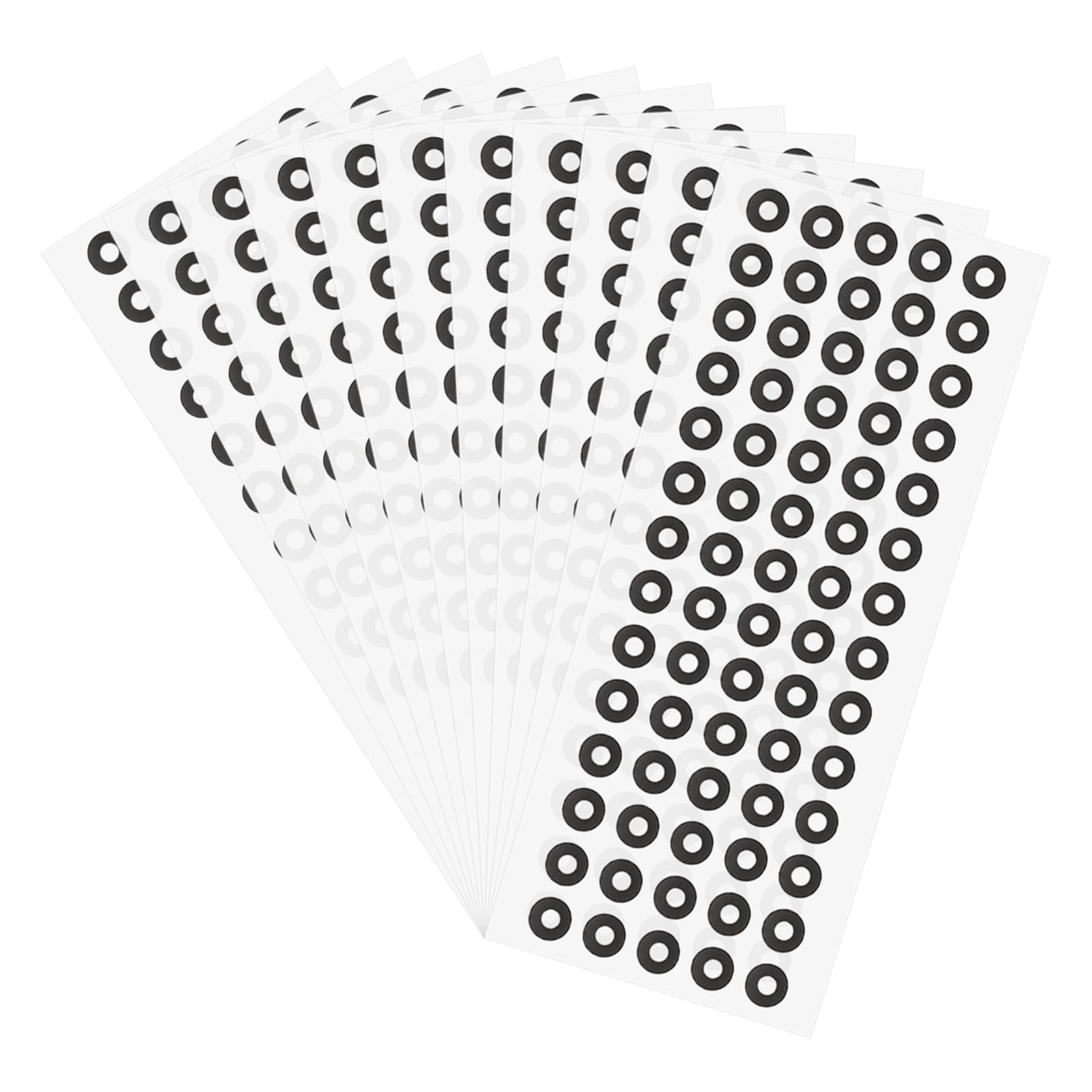 Photo 1 of uxcell 800Pcs 3D Scanner Markers 3mm for 3D Scanner, 3D Tracking Dots Reference Point Markers, 3D Target, Diffuse Reflection Markers for 3D Scanner Optical Tracking(ID 3mm OD 6mm)
