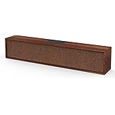 Computer Speakers, Wood Wireless Sound Bar Speaker for Desktop, PC Speaker with Bluetooth 5.3 & Wired USB Connection for Monitor, Laptop, Tablets, Cellphone