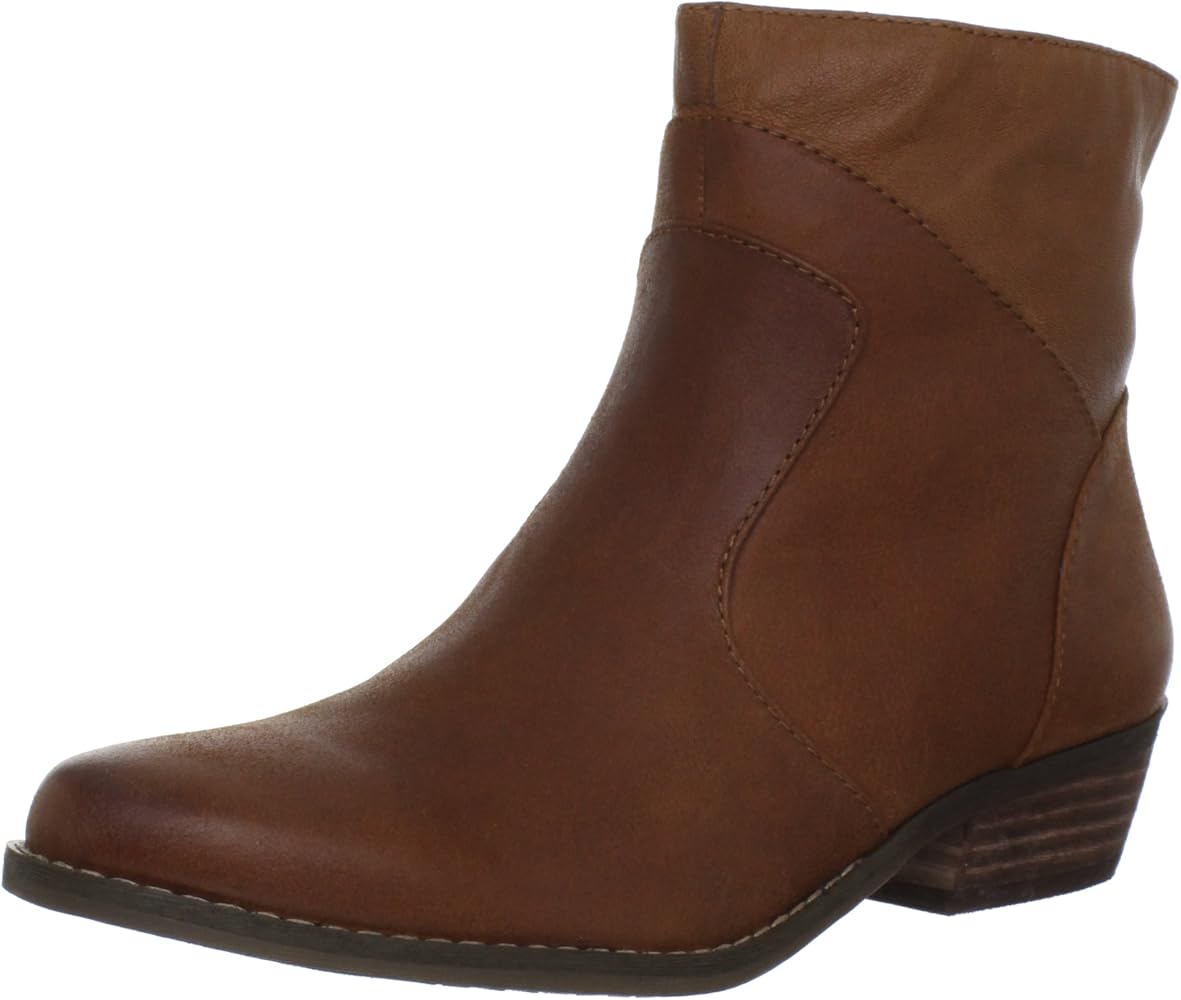 nine west cognac boots