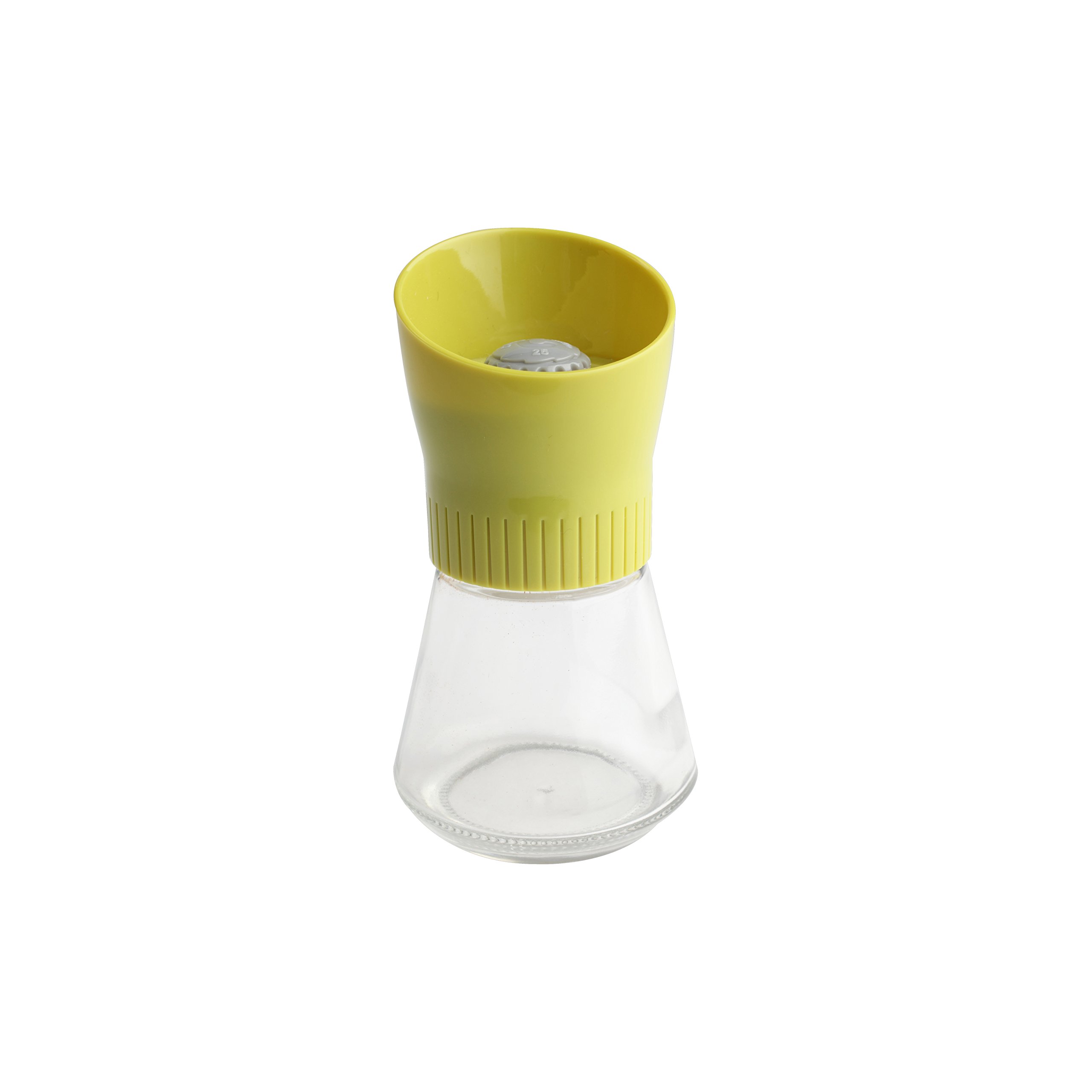 Sola Spice Mill with Green Top & Removable Glass Base