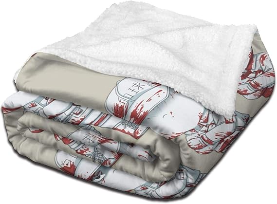 Amazon Co Jp Blanket はたらく細胞 白血球 ブランケット 毛布 マイクロファイバー ボア フリース生地 両面使える 服 ファッション小物
