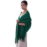 RIIQIICHY Winter Scarfs for Women Pashmina Shawls Wraps for Evening Dresses Large Warm Soft Scarves