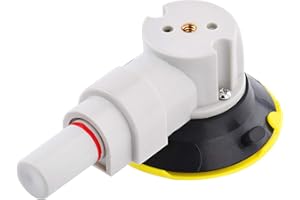 ZUOS 3" Mounting Vacuum Suction Cup with 1/4"-20 Female Thread, Small Hand Pump Glass Sucker for Car Camera