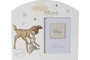 Disney Magical Beginnings MDF 4"x3" Arch Photo Frame Bambi and Thumper DI413