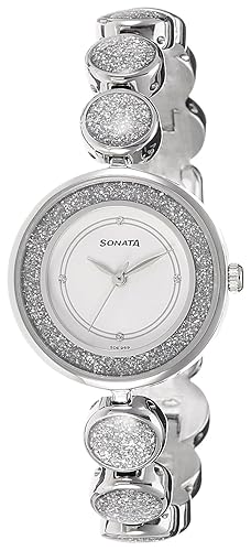 Analog White Dial Womens Watch (8136SM03)-NK8136SM03
