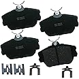 Bendix Premium SBC598 Ceramic Front Brake Pads for Select Models Ford Sable, Taurus, Thunderbird, Lincoln Continental, Mark VIII, Mercury Cougar, Sable