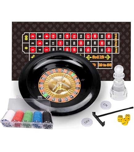 Amazon.com: Matty's Toy Stop Deluxe Table Top Roulette Wheel
