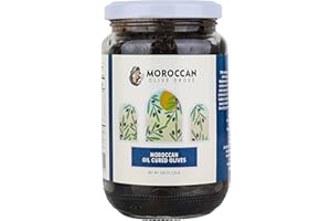 MOROCCAN OLIVE GROVE, Moroccan Olives (Cured Olives, 1 Pack)