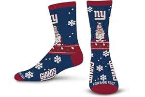 For Bare Feet NFL Sweater Gnome Holiday Sock