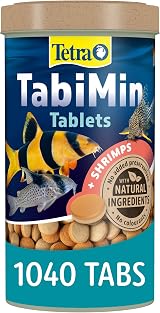 Tetra Tablets TabiMin Complete Food for Bottom-Feeding Tropical Fish 1040