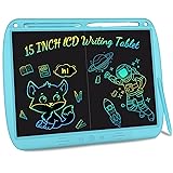 LCD Writing Tablet, 15 Inch Colorful Rechargeable