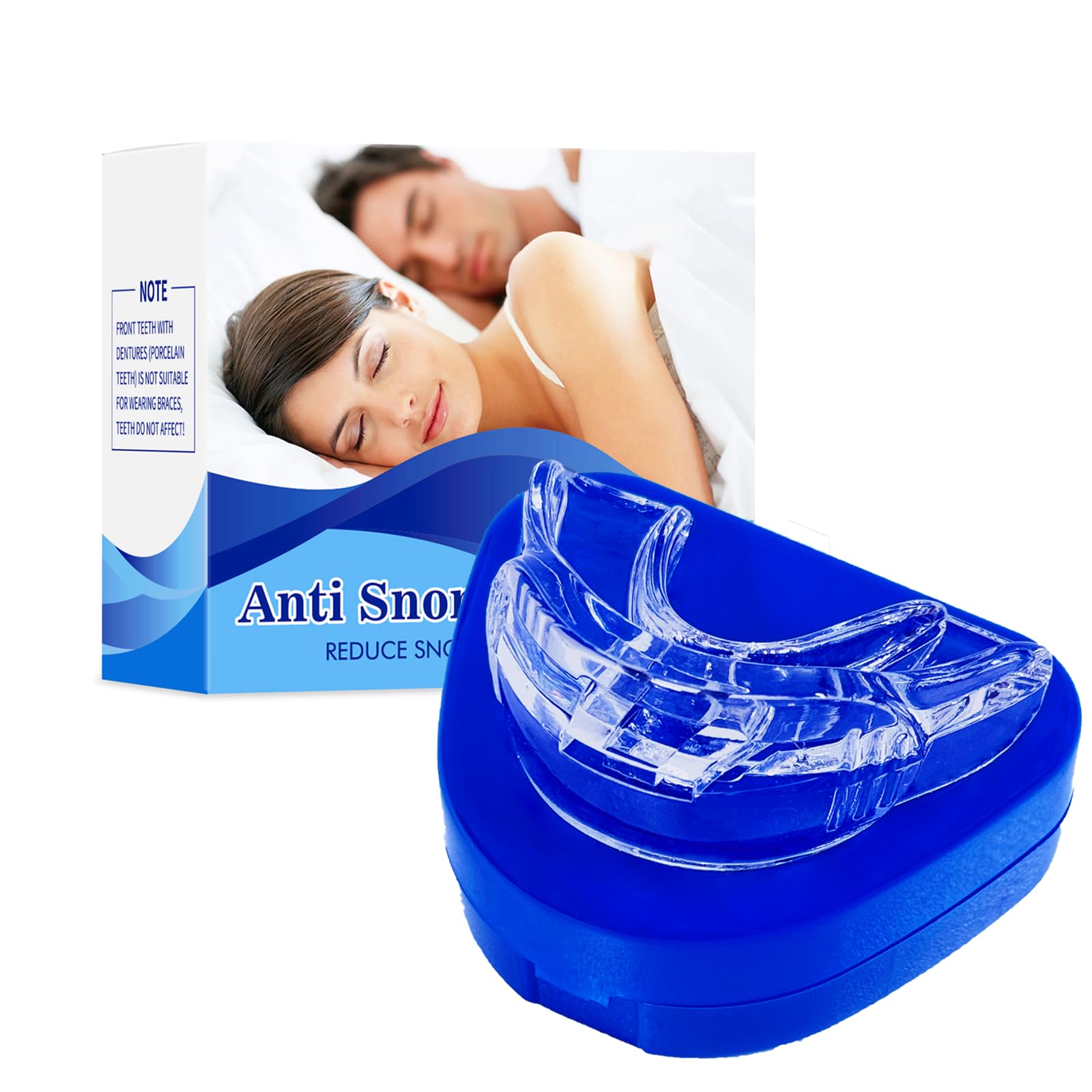 Photo 1 of MFANBLAS Anti-Snore Device, Stop Snoring - Comfortable Snore Mouthpiece, Snoring Solution for Man-PU06