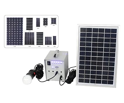 Amazoncom 20w Solar Power System 12v Dc Input 10 Watts