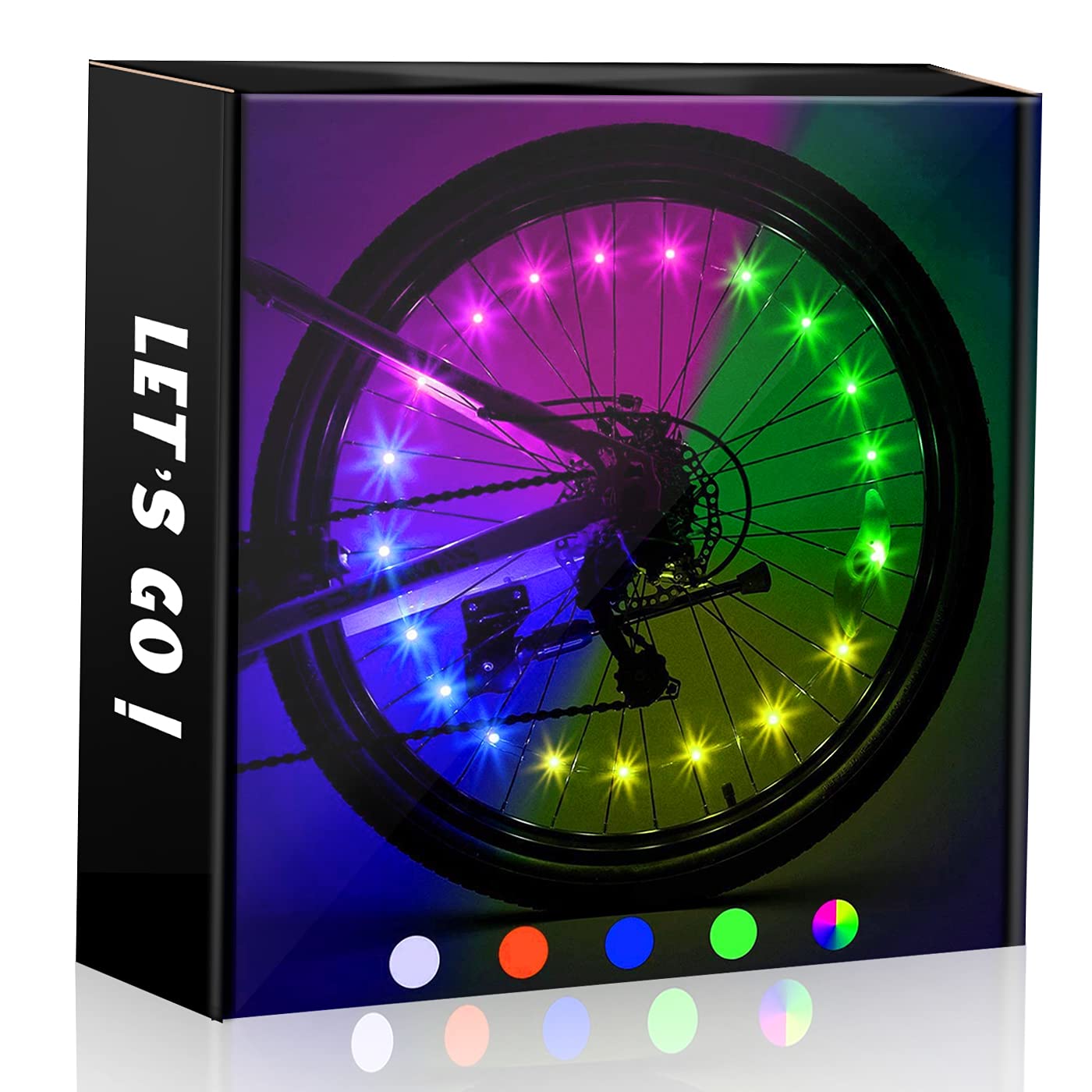 GeschenPark Toys for 5-14 Year Old Boys, Bike Accessories Lights for Kids Toys Age 5-11 Gifts for 6-15 Year Old Boys Girls Toys Age 5-11 Toys Presents Easter Gifts for Kids