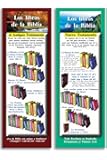 Los Libros de la Biblia - Books of the Bible in Spanish - Set of 25 Bible Reference Cards (2.75x8.25"x6") - Perfect for Sharing Your Faith, Bible Study, Encouragement, Church, and Gifts