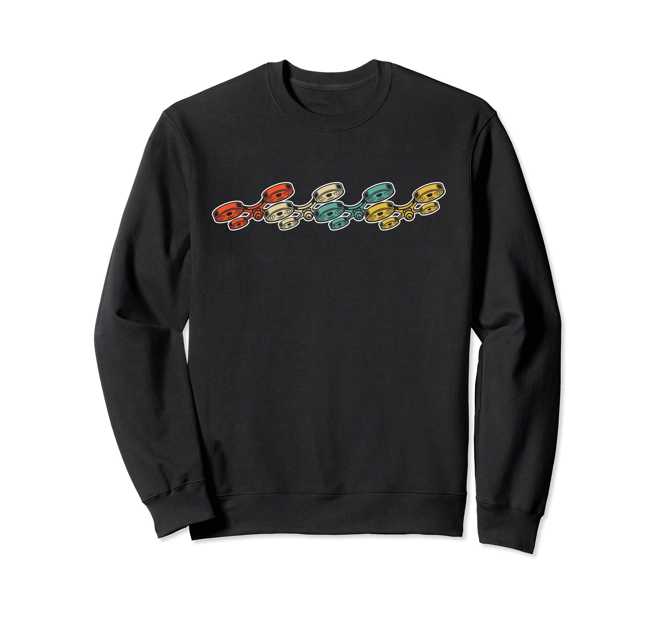 Retro Vintage Quadcopters Drones Quadcopter Drone Pilot Sweatshirt