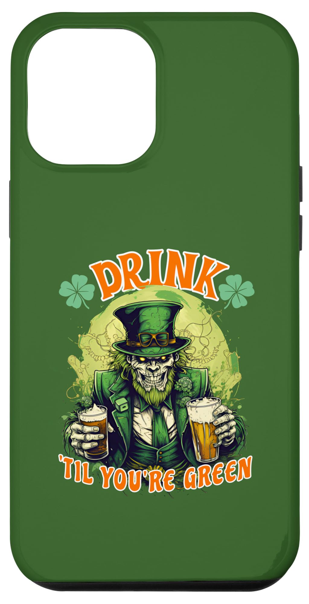 iPhone 15 Pro Max Irish Paddy's Day. Funny St. Patricks Day. St. Patricks Day Case