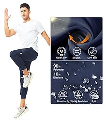 NORTHYARD Men's Athletic Running Pants Lightweight