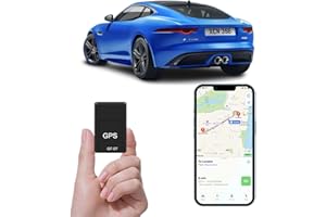 LIEBZE GPS Tracker for Vehicles, Mini Magnetic GPS Real time Car Locator, Full USA Coverage, No Monthly Fee, Long Standby GSM SIM GPS Tracker for Vehicle/Car/Person 2024 Model (GPS)
