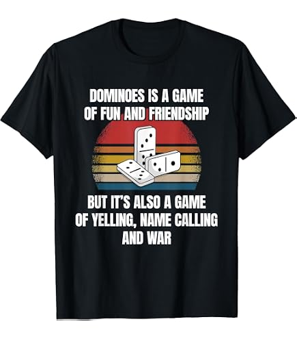 Amazon.com: Dominoes T-Shirt : Clothing, Shoes & Jewelry