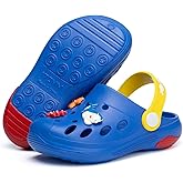 GOEWY Beach Vacation Essentials Clogs for Toddler Kids Cute Cartoon Garden Water Shower Shoes Slides Slippers Pool Sandals Gifts for Boys Girls