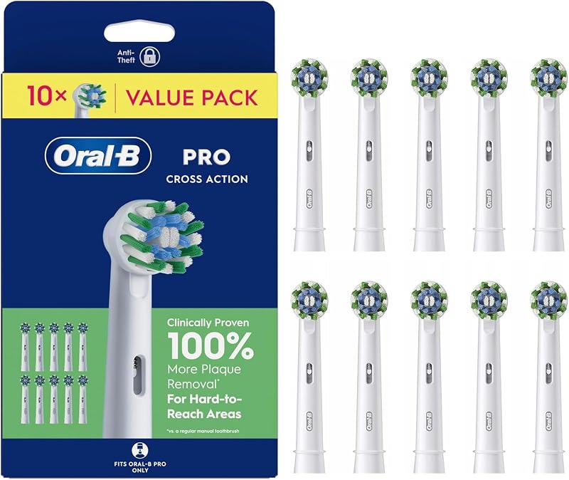 Pro CrossAction Ersatzköpfe, 10 Stück