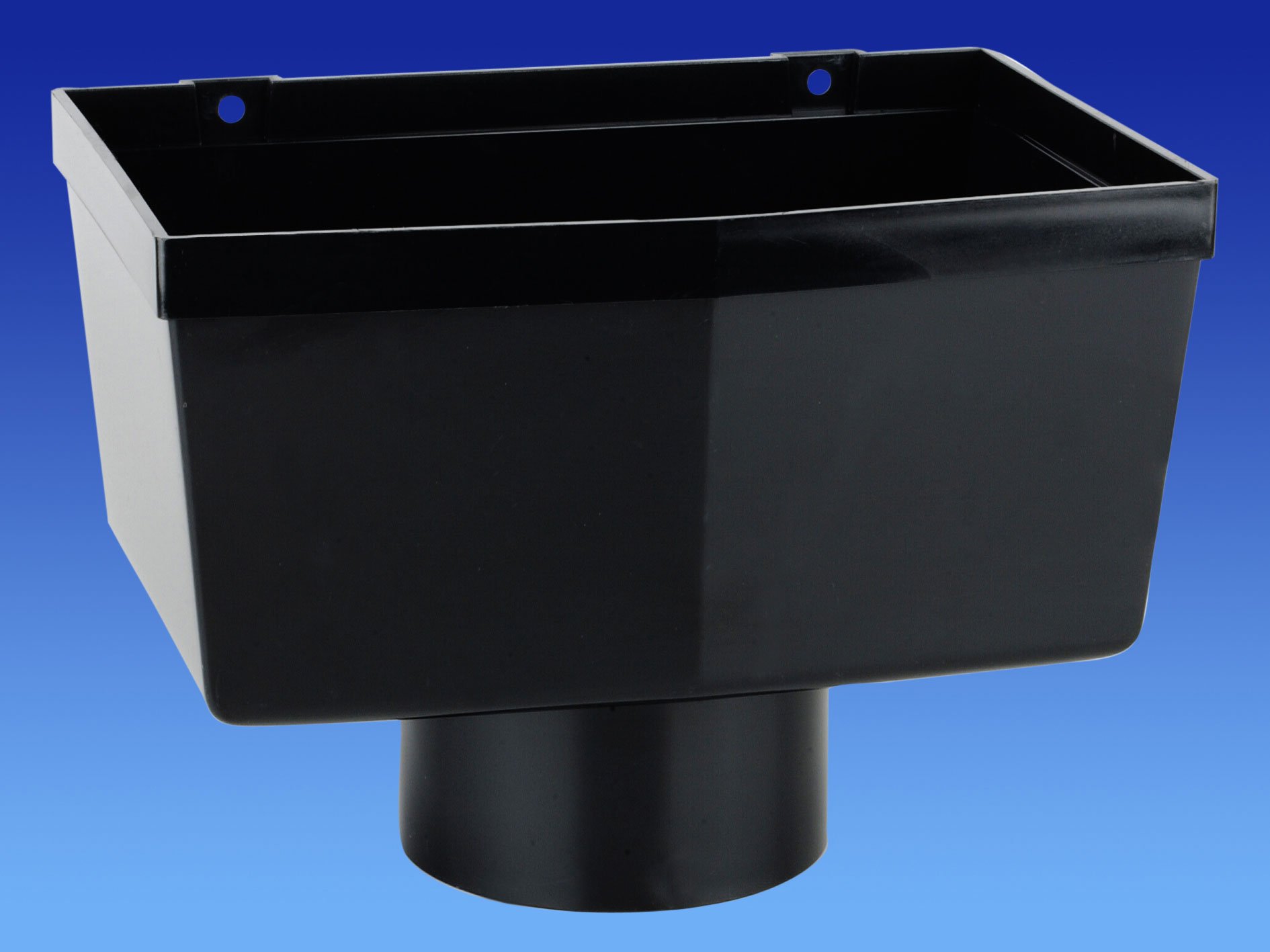 Wavin OSMA 110mm Soil 4S326 Hopper Head Black