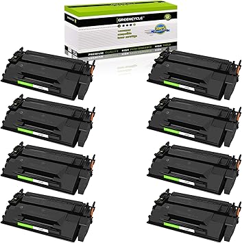 Amazon Com Greencycle Compatible Toner Cartridge Replacement For Hp 26x Cf226x For Laserjet Pro M402n M402dn M402dw M402dne Mfp M426fdw M426fdn Printer Enhanced Version Black 8 Pack Office Products