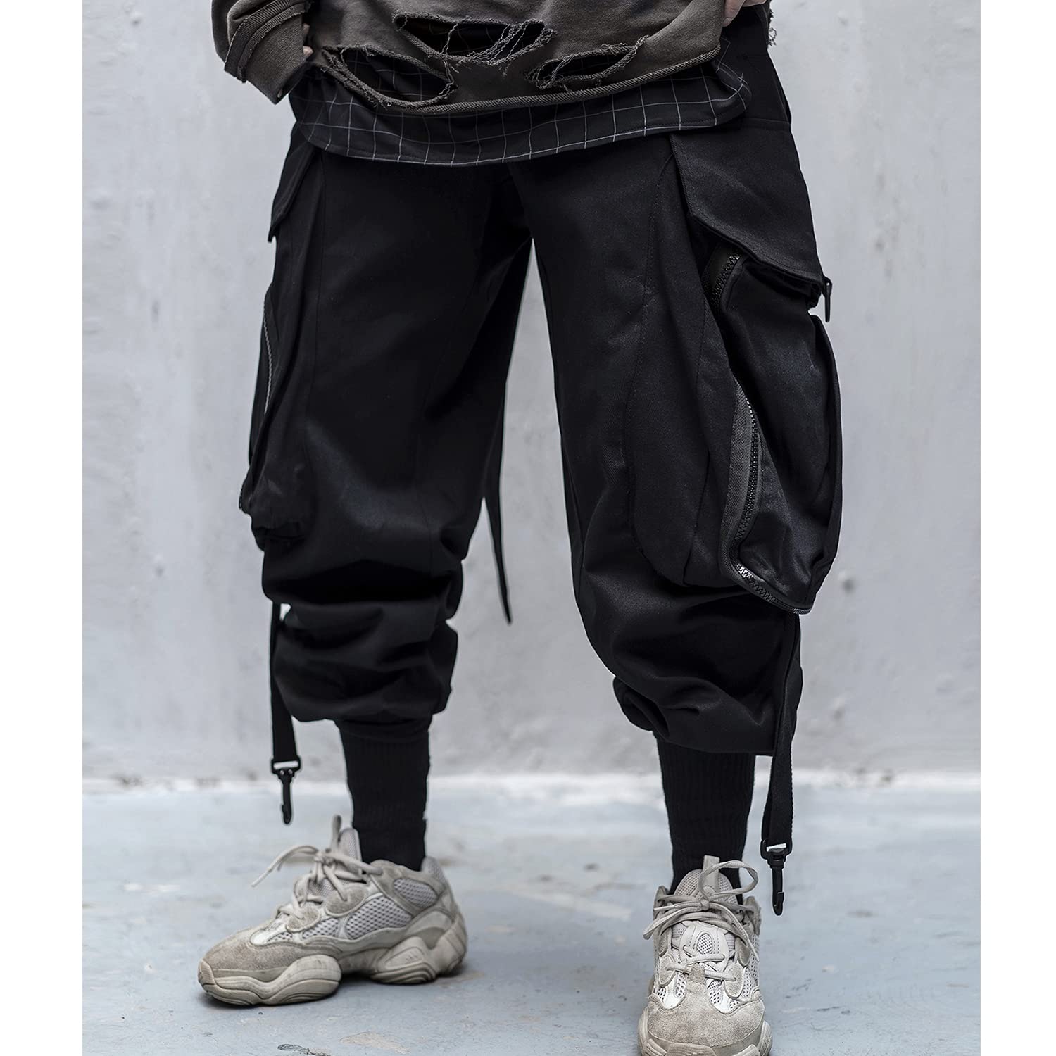Niepce Inc Pantalones cargo japoneses de Streetwear Techwear para