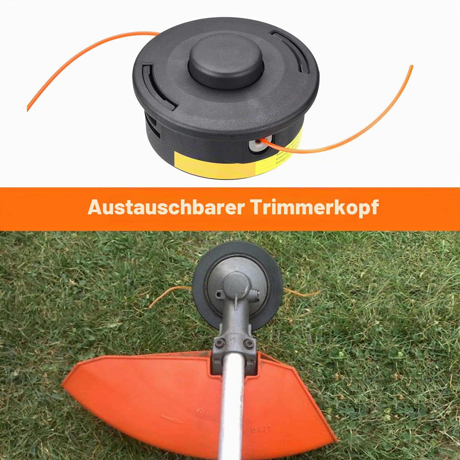 YOUSHARES Mähkopf Fadenkopf für Stihl Autocut 25-2 M10x1.0 4002-710-2108 Motorsense Passt Stihl FS, KM, FR Serie Ersatzteile Rasentrimmer Freischneider Kopf Trimmer Head 6