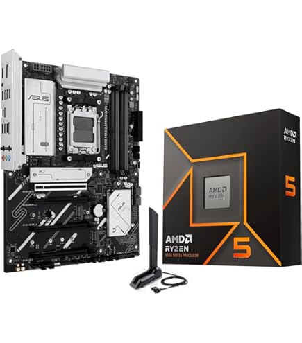 Amazon.com: INLAND AMD Ryzen 5 9600X 6-Core 12-Thread AM5 5.4 GHz