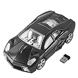 FIRSTMEMORY Car Mouse Wireless, 2.4G Cool Sport