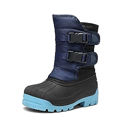 DREAM PAIRS Boys Snow Boots Bright Colored Outsole