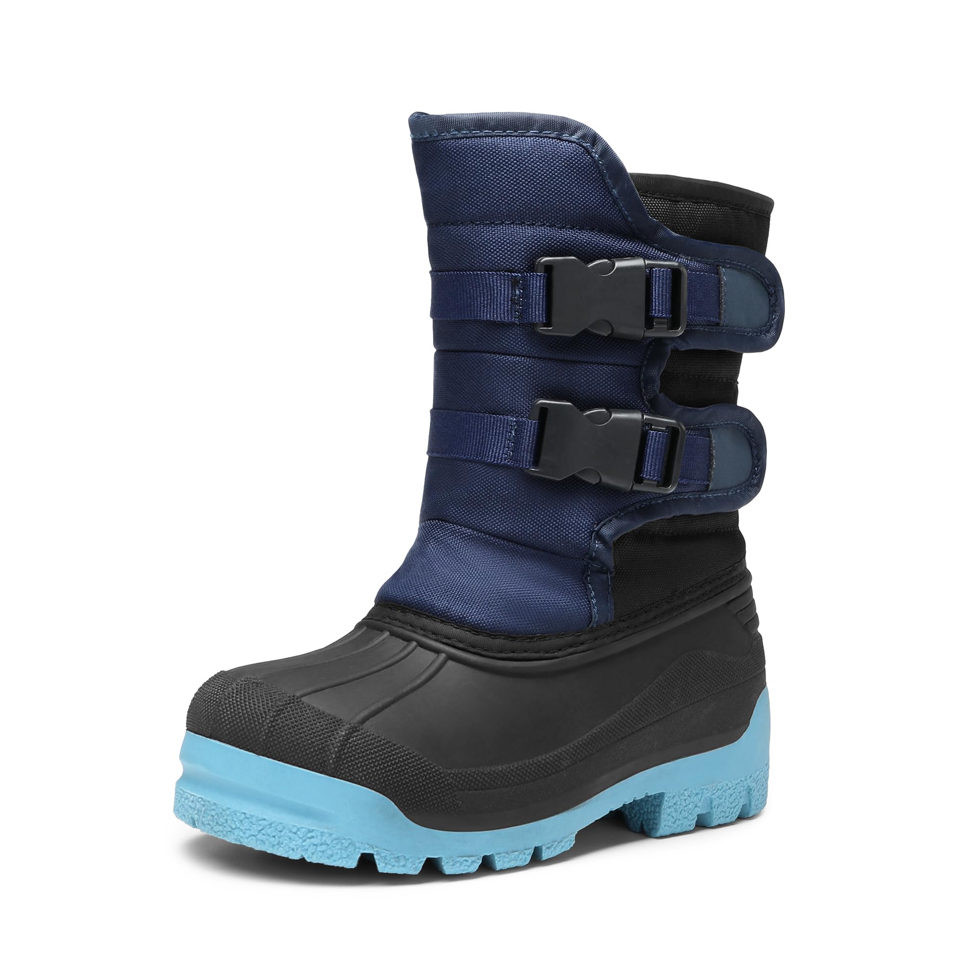 DREAM PAIRS Boys Snow Boots Bright Colored Outsole