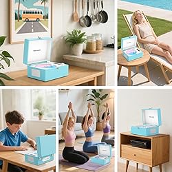 CD Player Portable for Home with Upgraded Speakers