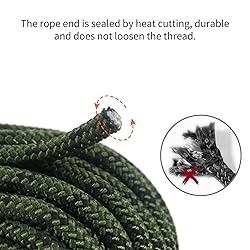 NewDoar Static Climbing Rope 6mm Accessory Cord