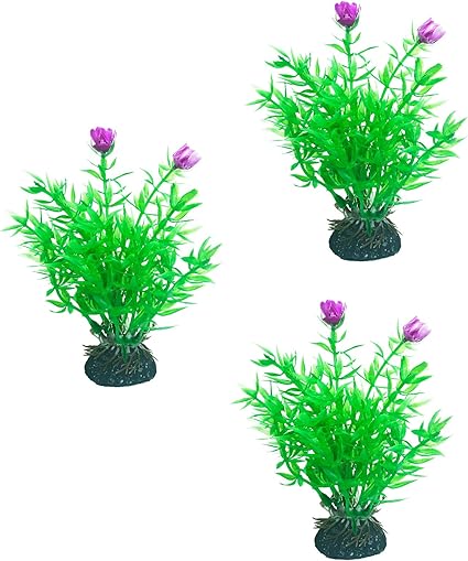 Amazon Co Jp J Star Green 1 人工植物 アクアリウム用 リアルな水槽植物 より良い水槽装飾 アクアリウム植物 特大3パック ホーム キッチン