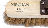 Newman and Cole 12in Wooden Broom Head with Soft Coco Bristle Replacement view 5
