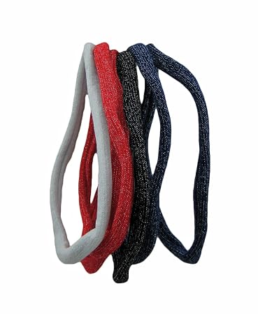Amazon Com Elastic Hair Bands Large Ponytail Holder No Stitch