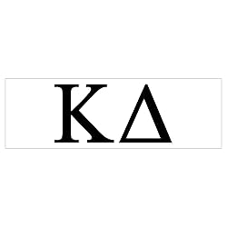 Pro-Graphx Kappa Delta Greek Sorority Sticker