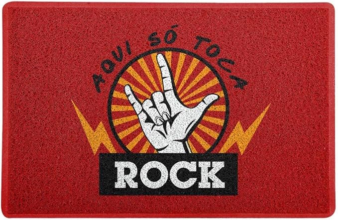 Tapete Aqui Só Toca Rock