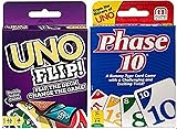 Unos Phase 10 And Uno Flip Two Pack