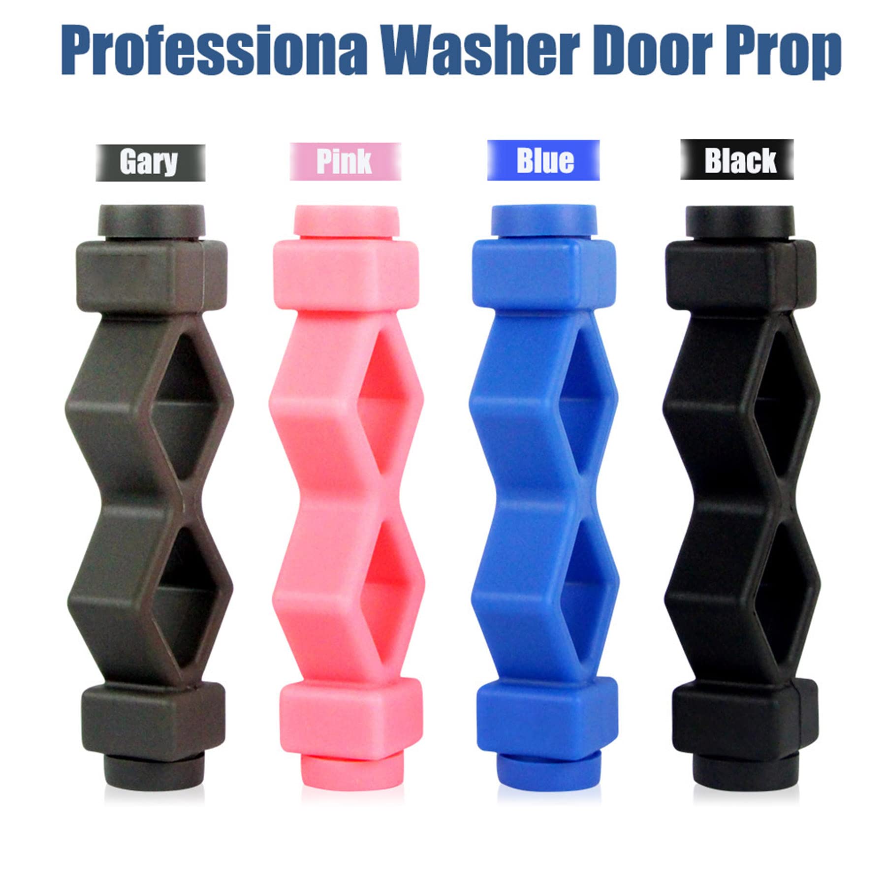 Magoog Washer Door Prop, Magoog Front Load Washer Door Prop, Keep Front Load Washer Door Open and Dry to Prevent Damping, Upgraded Longer Door Prop for Front Load Washing Machines